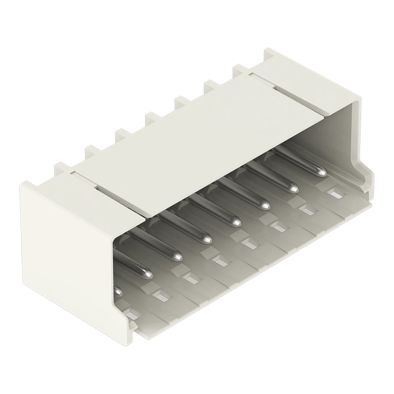 WAGO - Leiterplattensteckverbinder THR-Stiftleiste Lötstift 2092-1428/200-000 1,4mm,abgew.,lgr − 100 Stück