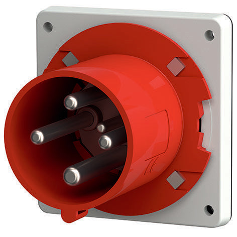 Mennekes - CEE-Gerätestecker (IEC 60309) Anbaustecker TA 1982 63A,4p,6h,400V,IP44