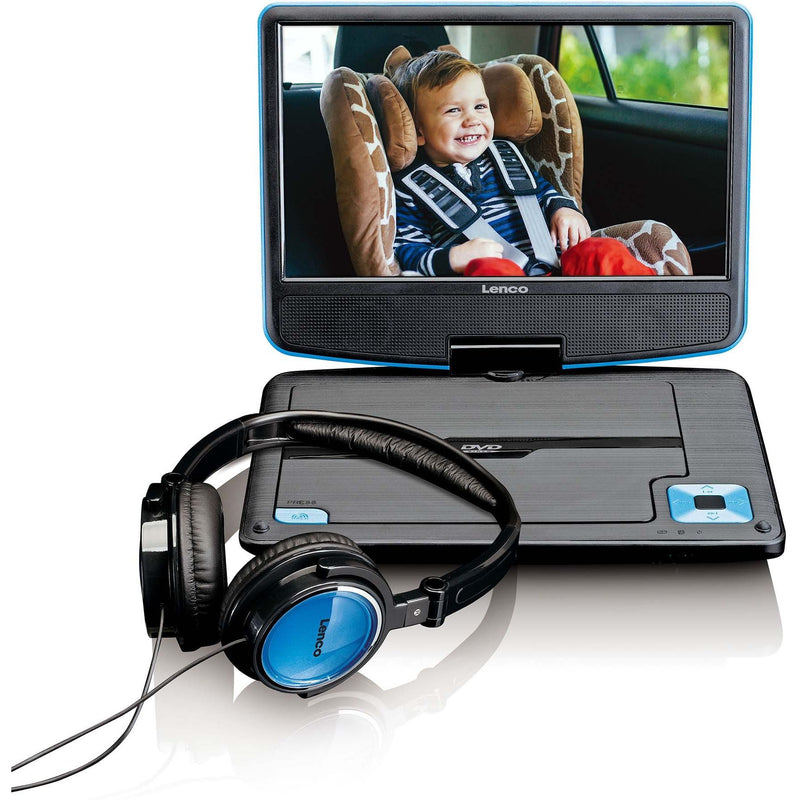 LENCO - DVD-Player/-Recorder portable DVD-Player DVP-910 bl portable