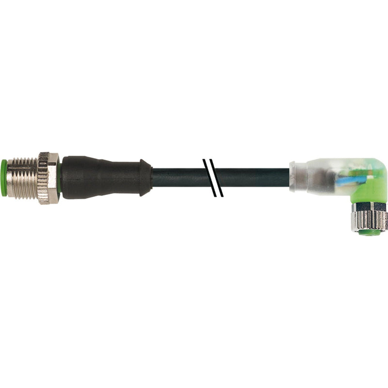 Murrelektronik - Konfektioniertes Sensor-Aktor-Kabel Verbindungsleitung 7000-40641-6100200 M12 St. auf M8 Bu. − 1 Stück