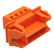 WAGO - Kabelsteckverbinder für Leiterplattensteckverbinder 1-Leiter-Stiftleiste 231-634/114-000 CAGECLAMP,2,5mm²,or − 50 Stück