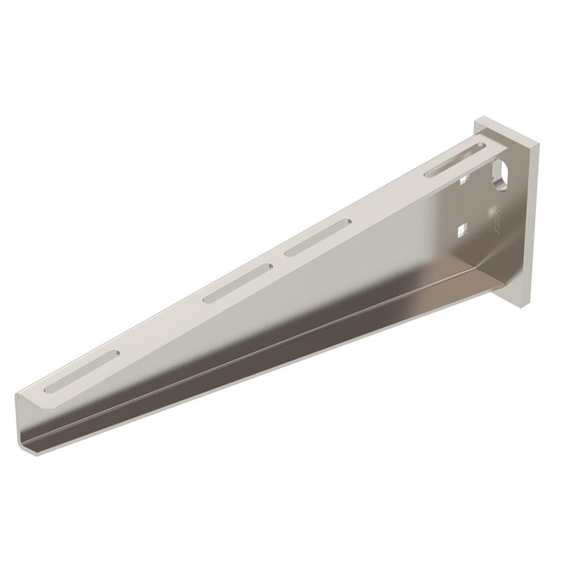 OBO Bettermann - Ausleger für Kabeltragsystem Wand+Stielausleger AW 55 41 A2 B410mm, Kopfplatte