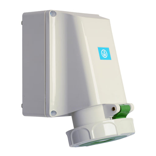 Walther Werke - CEE-Steckdose (IEC 60309) Wandsteckdose 63A 169410 4P >50-500V 10h IP67 − 1 Stück