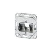 Metz Connect - Kommunikationsanschlussdose Kupfer Keystone Dose UP0 130B20D11200KE 1Port leer − 1 Stück
