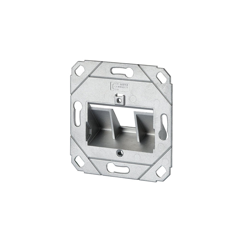 Metz Connect - Kommunikationsanschlussdose Kupfer Keystone Dose UP0 130B20D11200KE 1Port leer − 1 Stück