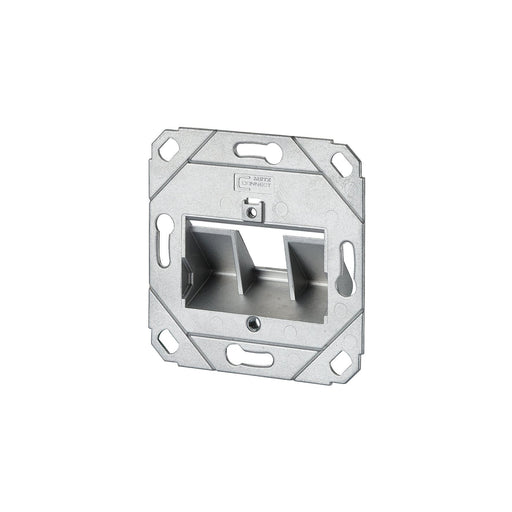 Metz Connect - Kommunikationsanschlussdose Kupfer Keystone Dose UP0 130B20D11200KE 1Port leer − 1 Stück