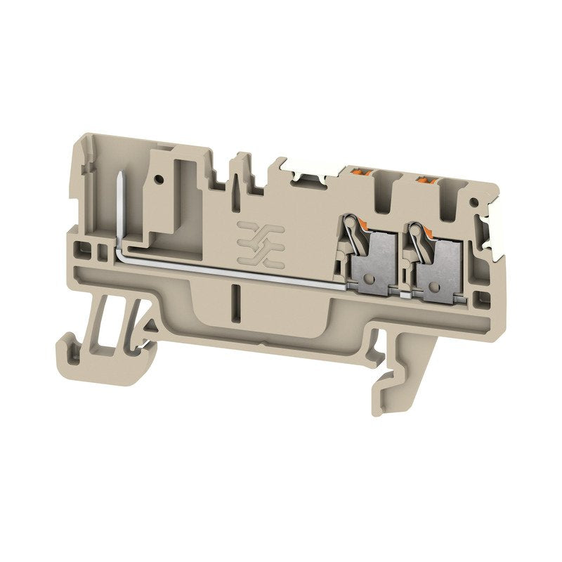 Weidmüller - Durchgangs-Reihenklemme Klemme APGTB 1.5 FT 3C/1 DL PUSH IN, 1.5 mm² − 50 Stück