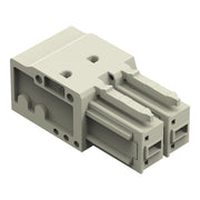 WAGO GmbH & Co. KG - Leiterplattensteckverbinder THTFederleiste abgewinkelt 831-3522 Maß 7,62mm,lgr − 48 Stück