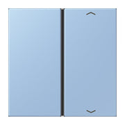 Jung - Abdeckung/Bedienelement für Installationsschalterprogramme Taste 1fach m. Pfeilsymb. LC 401 TSAP 207 outremer moyen