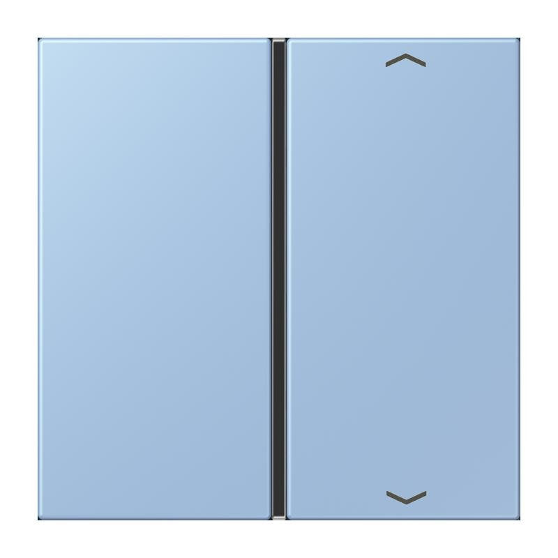 Jung - Abdeckung/Bedienelement für Installationsschalterprogramme Taste 1fach m. Pfeilsymb. LC 401 TSAP 207 outremer moyen