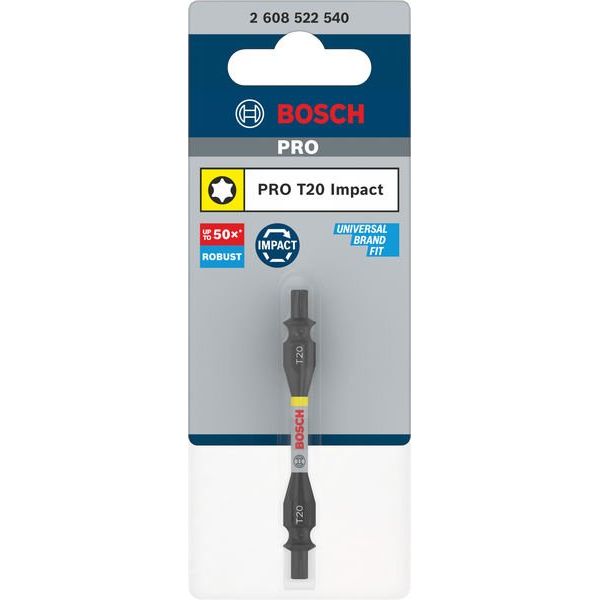 Bosch - Bit PRO Impact Schrauberbit 2608522540 mit Doppelklingen