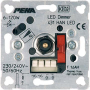 Peha - Dimmer Drehdimmer Unterputz D 431 HAN LED o.A. LED