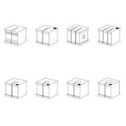 Telegärtner - Kabelverschraubung Dichteinsatz 100001318 für M25, 4x d 3 mm