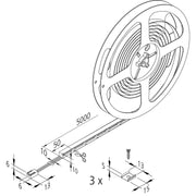 Hera - Lichtschlauch/-band LED-Streifen 20202740102 5m ww