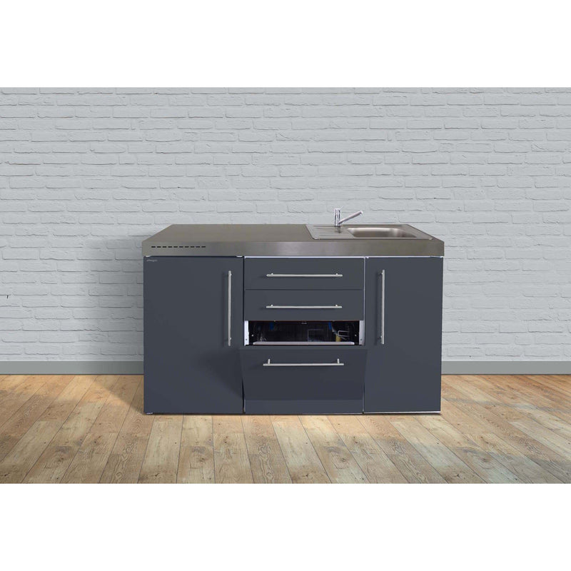Stengel - Mini-Küche Miniküche Premiumline MPGSSG150KSGSKSliBre Schiefergrau