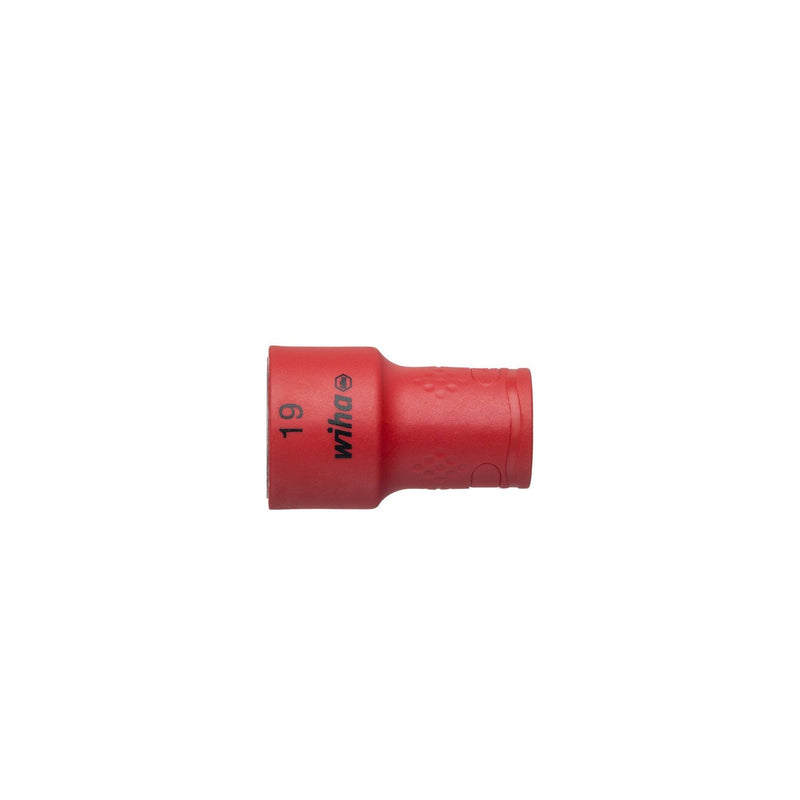 Wiha - Sechskant-Einsatz für Steckschlüssel Steckschlüsseleinsatz iso 246209 19mm x3/8"