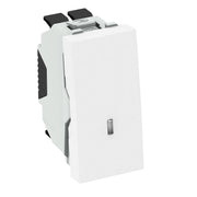 OBO Bettermann - Installationsschalter Aus-/Wechselschalter WS-UKL RW0.5 mit Kontrolllicht