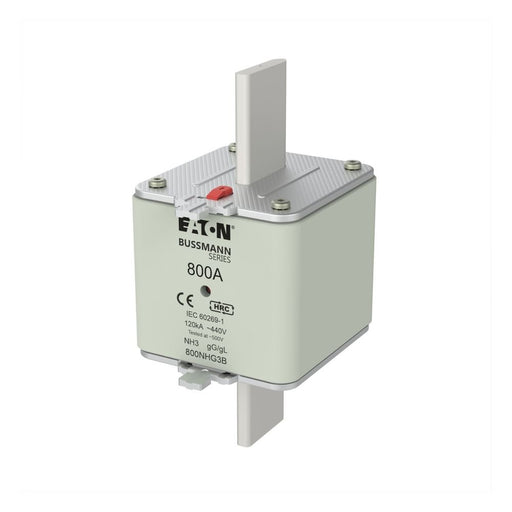 Eaton - Messersicherung Sicherungseinsatz Nieders. NH-SICHERU#800NHG3B 800A AC 440V 120kA − 3 Stück