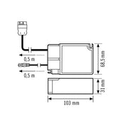 ESYLUX - Steuergerät für Leuchten Betriebsgerät EQ10127809