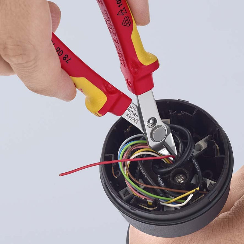 Knipex - Seitenschneider Präzisionszange 78 06 125 VDE Elec. SuperKnips