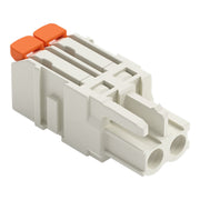 WAGO GmbH & Co. KG - Kabelsteckverbinder für Leiterplattensteckverbinder 1-Leiter-Federleiste,Hebel 2721-1102/326-000 PushinCAGECLAMP,lgr − 100 Stück
