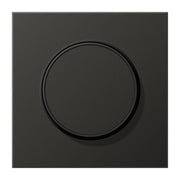 Jung - Abdeckung/Bedienelement für Installationsschalterprogramme Abdeckung für Drehdimmer AL 1740 AN Aluminium lackiert