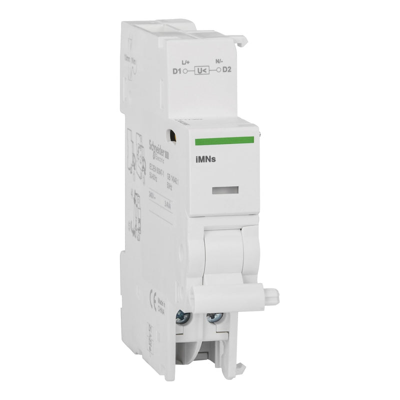 Schneider Electric - Zusatzeinrichtung für Reiheneinbaugeräte Unterspanungsauslöser A9A26963 240V Selektiv IMN