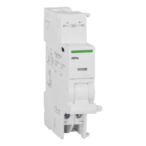 Schneider Electric - Zusatzeinrichtung für Reiheneinbaugeräte Unterspanungsauslöser A9A26963 240V Selektiv IMN