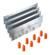 OBO Bettermann - Höhenausgleichsring/-rahmen für Unterflurkanalsysteme Höhenausgleich-Bausatz ASH 250-4 240 (VE4) 350x103x46