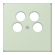 Jung - Einsatz/Abdeckung für Kommunikationstechnik Abdeckung für SAT-TV LC 990-4 SAT2 218