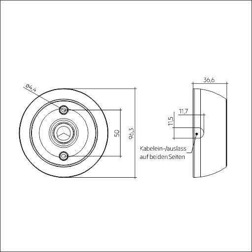 Zumtobel Group - Lichtregelsystemkomponente Sensor MSensor G3 #28004637 ws