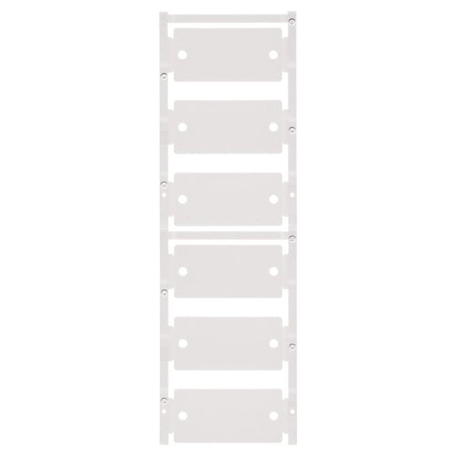 Weidmüller - Kennzeichnungsmaterial Gerätemarkierer CC 30/60 O4 MM MC NE 30x60mm ws − 30 Stück