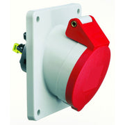Bals Elektrotech - CEE-Anbausteckdose (IEC 60309) Anbausteckdose geneigt 32A 12795 4p 400V 6h IP44