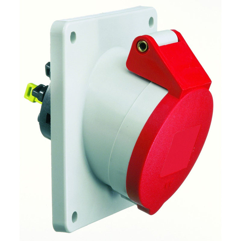 Bals Elektrotech - CEE-Anbausteckdose (IEC 60309) Anbausteckdose geneigt 32A 12795 4p 400V 6h IP44