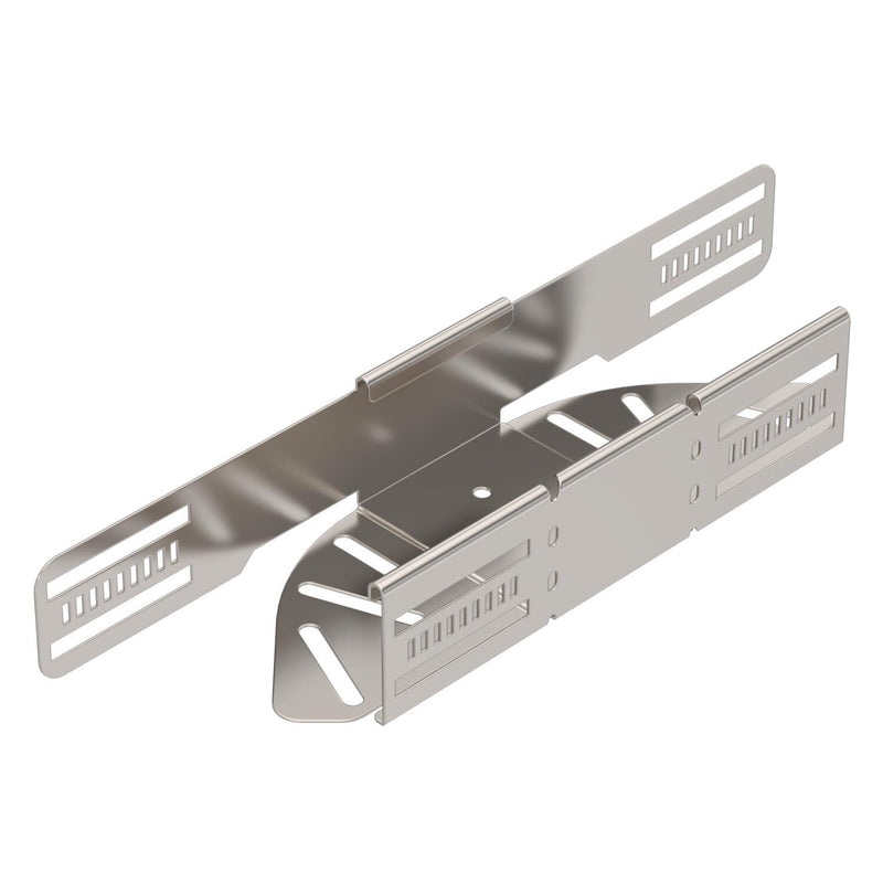 OBO Bettermann - Bogen für Kabelrinne Bogen, winkelverstellbar RB W 610 A4 60x100 rostfrei