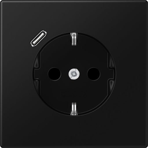 Jung - Steckdose SCHUKO Steckdose LS 1520-18 C SWM mit USB Typ C