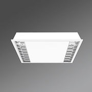 Regiolux - Decken-/Wandleuchte LED-Decken-Einbauleuchte UEX625/4000lm840ETvw Alu-Parabolraster