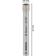 Bosch - Bohrkrone PRO Ceramic dry 2608599050 Bohrer, 8 x 66 mm