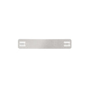 Weidmüller - Kabelmarkierungssystem Kabelmarkierer SFX-M 11/60 AL 60x11mm, Aluminium − 50 Stück