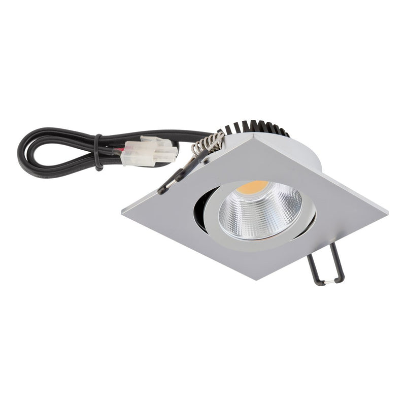 EVN Lichttechnik - Downlight/Strahler/Flutlicht LED-Deckeneinbauleuchte PC24061502 chr/mt 3000K 350mA IP20