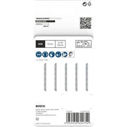 Bosch - Stichsägeblatt PRO Metal thin T121GFC 2608655104VE(5) Stichsägeblatt 92 mm