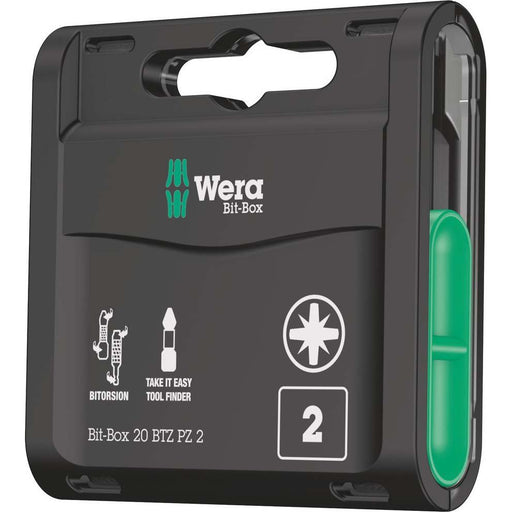 Wera - Bit-Set Bit-Box BTZ Bi-Torsion 05057761001 20xPZ 2x25