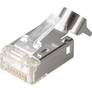 Telegärtner - Modularer Steckverbinder STX IP20 RJ45-Stecker 100007450 AWG24-27 Cat.6 − 100 Stück