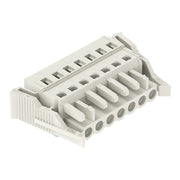 WAGO - Kabelsteckverbinder für Leiterplattensteckverbinder 1-Leiter-Federleiste 721-107/008-000/037- CAGECLAMP 2,5mm²,lgr − 50 Stück