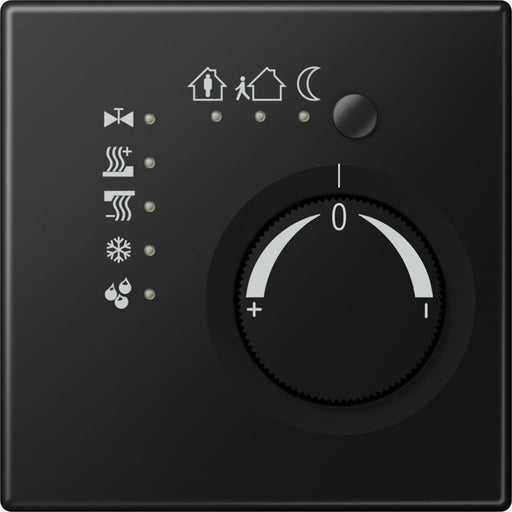 Jung - Bussystem-Raumtemperaturregler KNX-Stetigregler LS 2178 TS SWM graphitschwarz matt