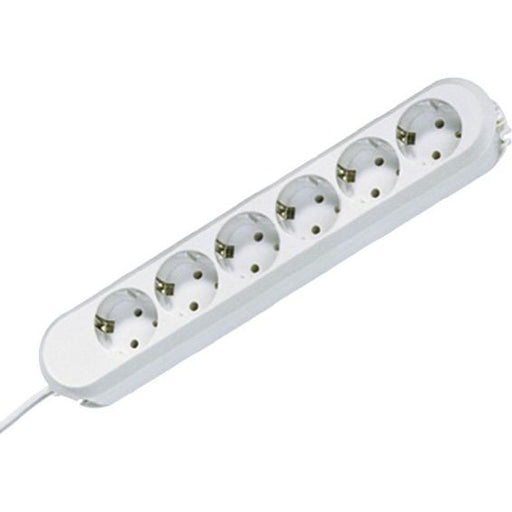 Bachmann - Mehrfachsteckdose Tischsteckdose 6f. 381.247K 1,50m ws