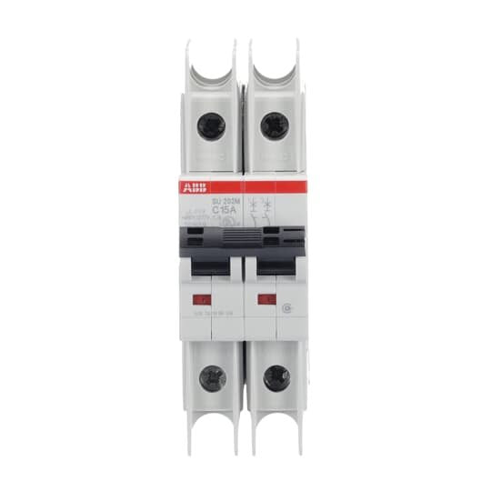 ABB Stotz S&J - Leitungsschutzschalter Sicherungsautomat SU202M-C15 10kA, 15A, 2P