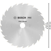 Bosch - Kreissägeblatt PRO Wood cordless 2608837733 Kreissägeblatt 254 x