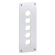 Schneider Electric - Einbauplatte für Befehlsgeräte Frontplatte XAPE305 IP65 5x22