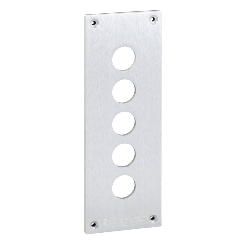 Schneider Electric - Einbauplatte für Befehlsgeräte Frontplatte XAPE305 IP65 5x22